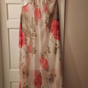Soft Chiffon Mid Length Dress